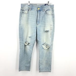 American Eagle Outfitters Jeans High Rise Distress